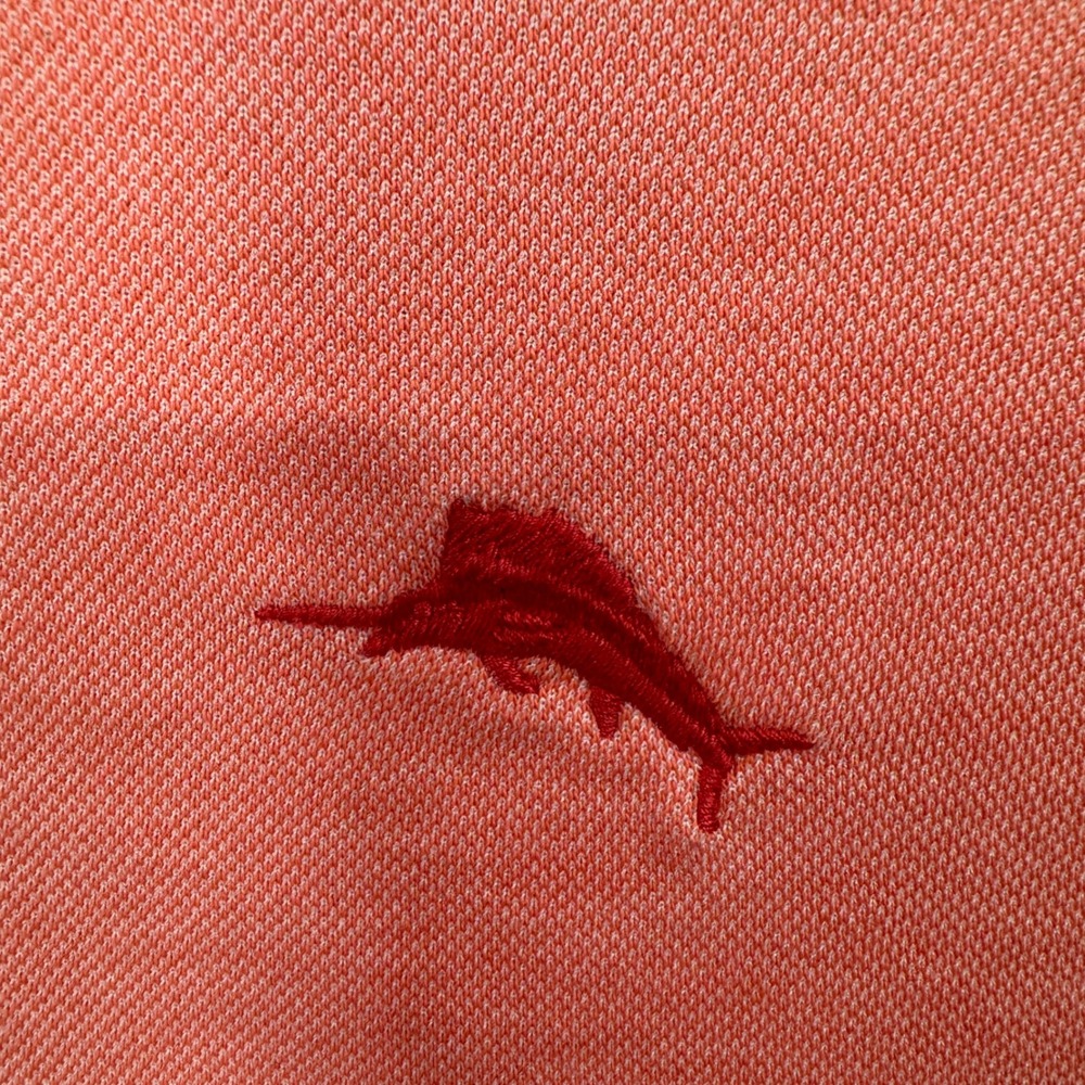 Tommy Bahama Pink Polo Shirt Mens Size XL Golf Casual Preppy - Picture 5 of 9